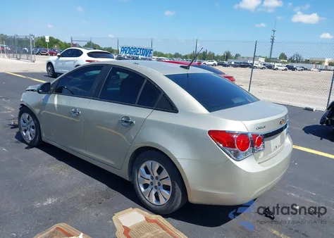 2013 Chevrolet Cruze Ls Auto из США, поврежденный, VIN 1G1PA5SH5D7220543